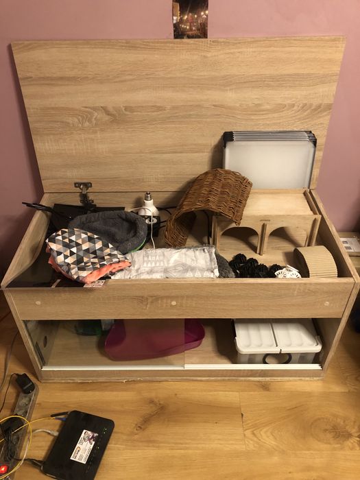 Terrarium i akcesoria dla jeża