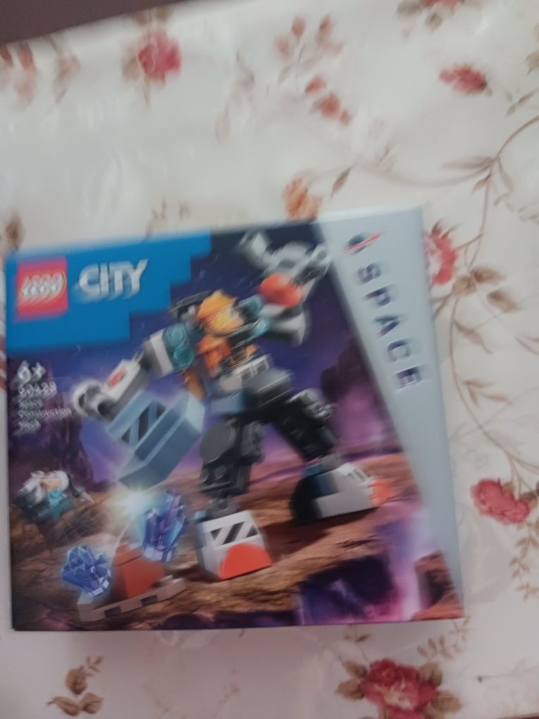 Lego City 60428 Space construction Mech  novo