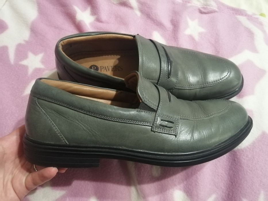 Кожаные мужские туфли 42 р.  (8)