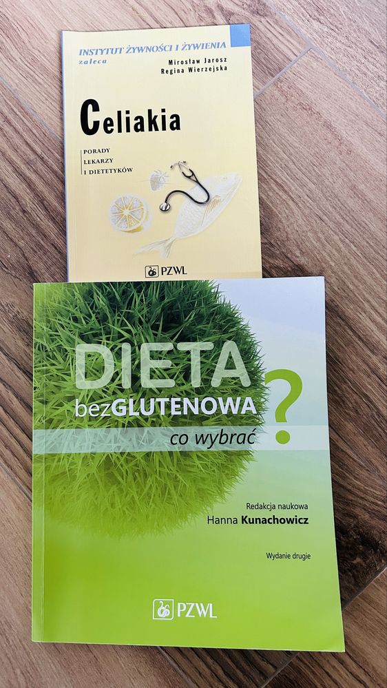 "Celiakia" i "Dieta bezglutenowa-co wybrać"