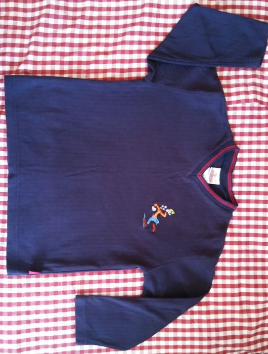 Гуфі Дісней товстенький лонгслів, кофта на 7-8р.