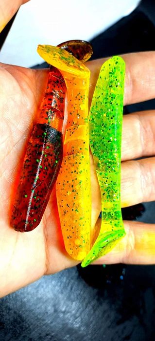 Приманки на щуку предатор 3 дюйми ціна вказана за пачку