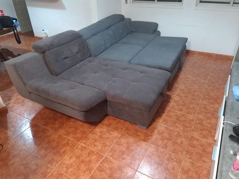Sofa retratil vira cama