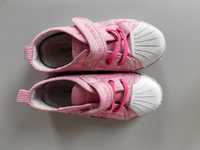 Biało różowe tenisówki, buty Bartek 27