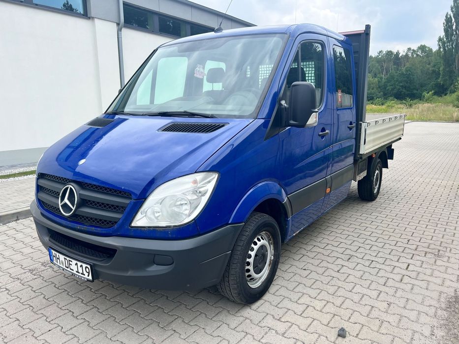Mercedes-Benz Sprinter 313 2.2 CDI  DOKA Skrzynia 7 Osobowy  Paka 2.7m / 2.03m / Z Niemiec 2 sztuki.