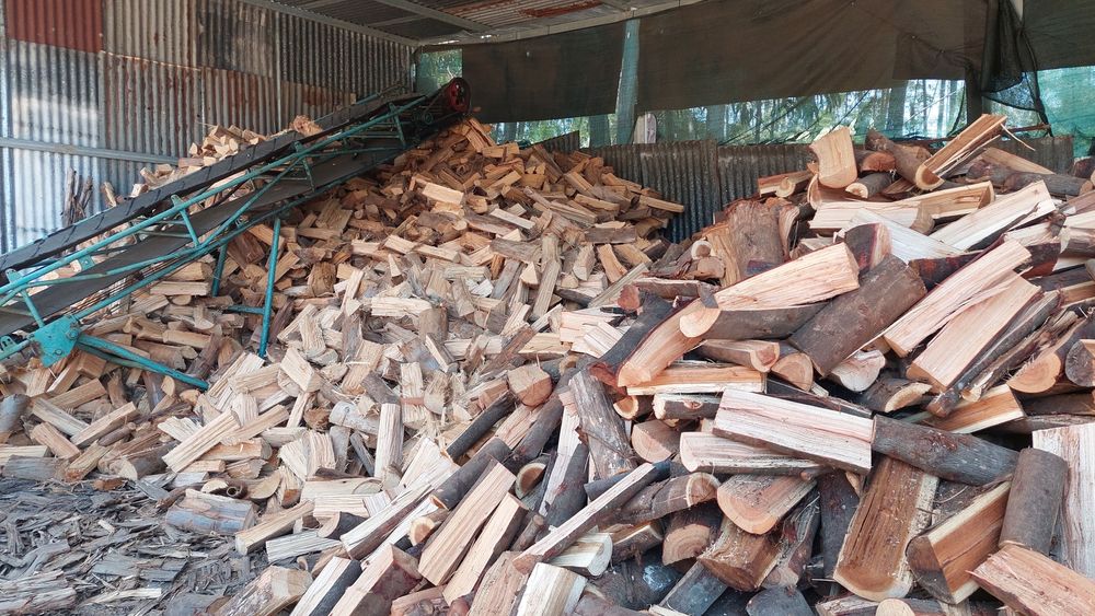 Lenha para aquecimento