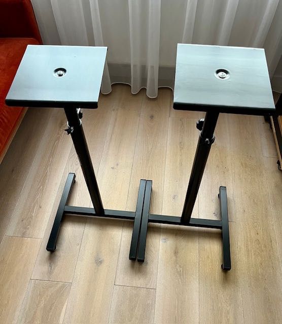 Zestaw solidnych statywów pod monitory studyjne AKMUZ K-100-2 (2 szt.)