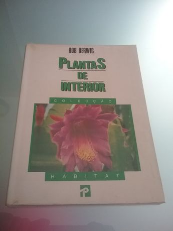 Livro "Plantas de interior (como cuidar delas e variedades)"