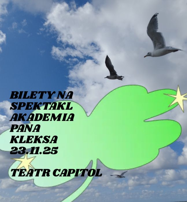 Bilety na spektakl Akademia Pana Kleksa w Teatrze Capitol