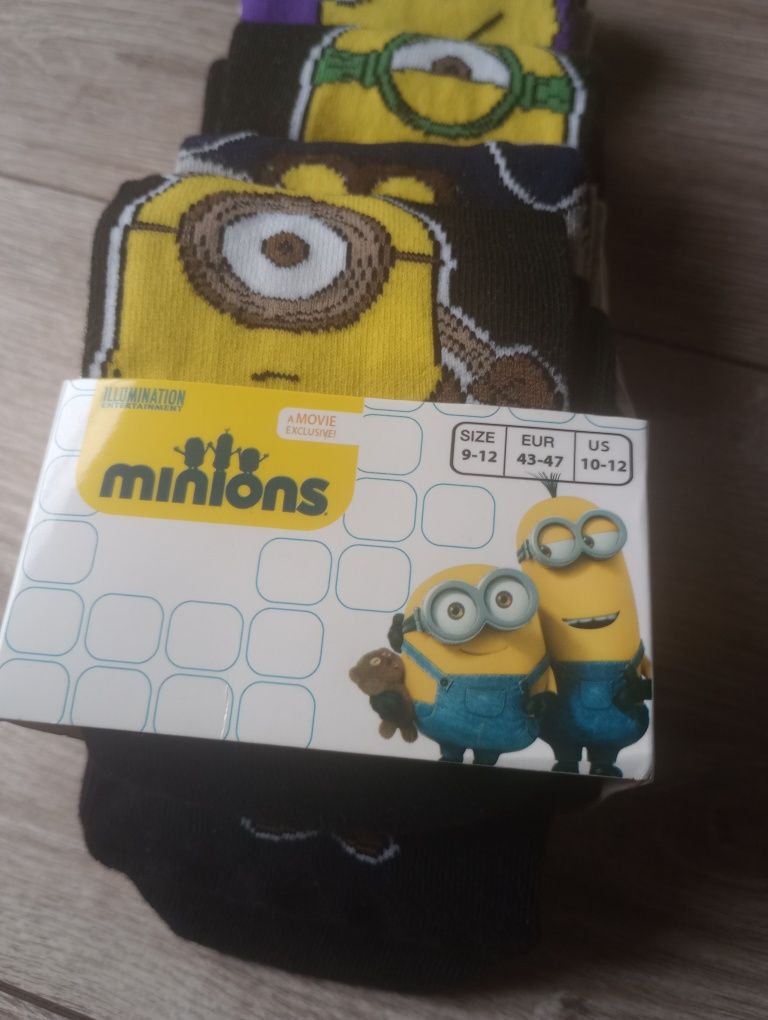 Skarpetki Minionki NOWE MINIONS