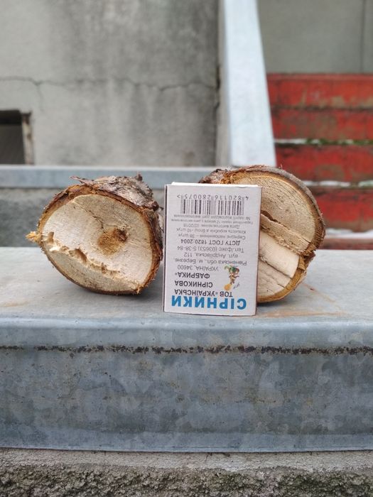 Продам мелко измелченные ветки фруктовых деревьев