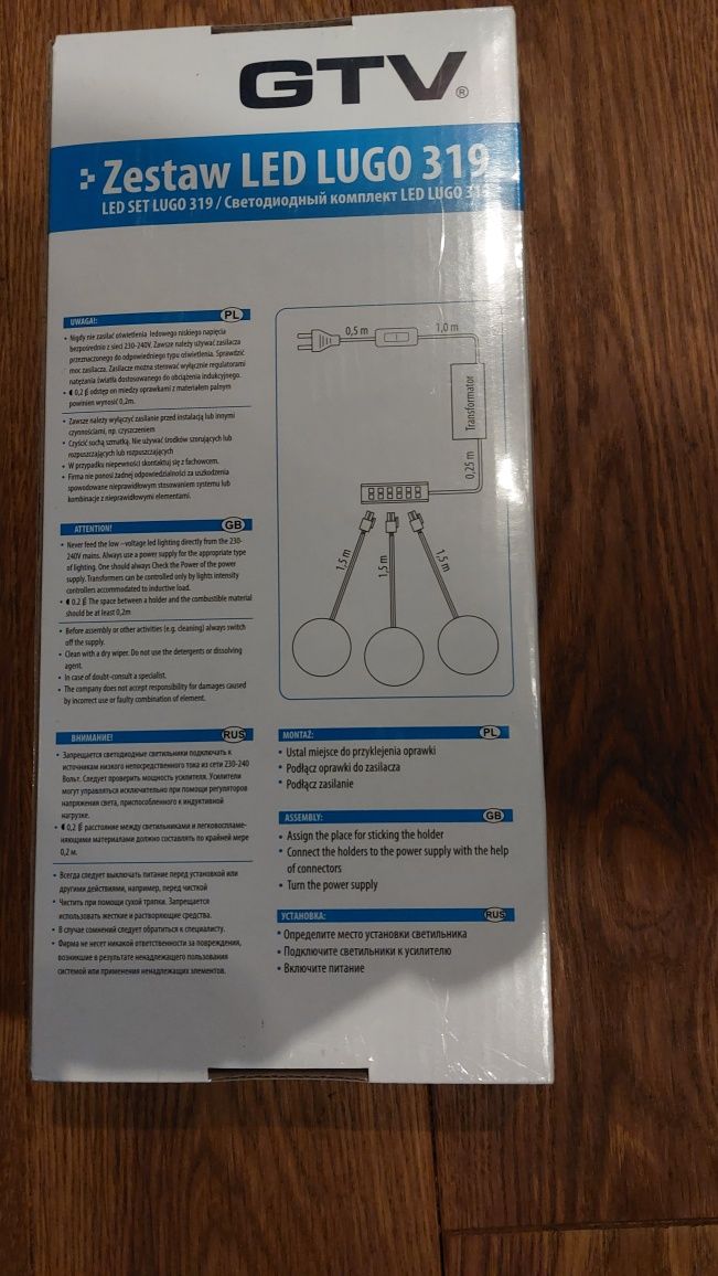 Oświetlenie LED Lugo GTV
