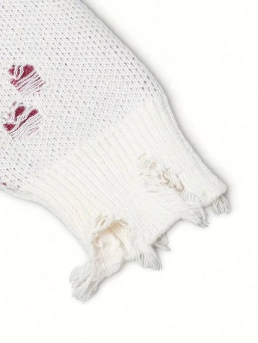 Светр світлий Y2K,унісекс,розмір М