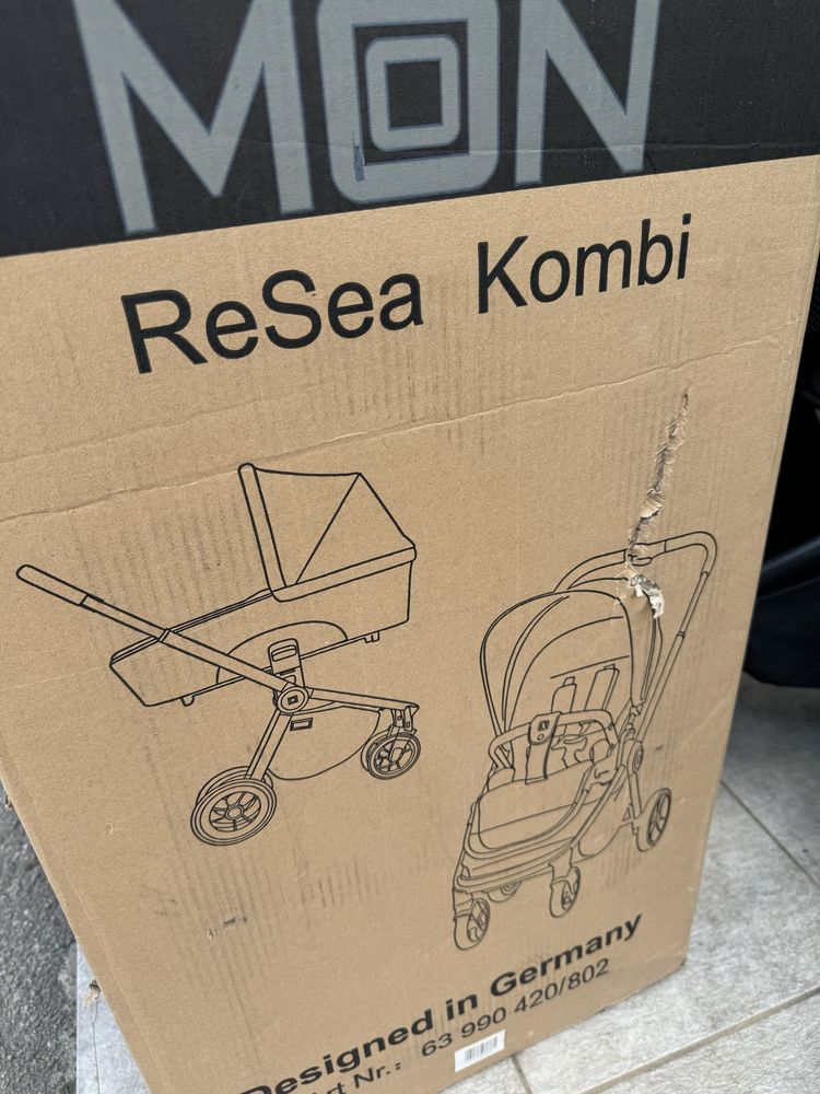 Wozek dzieciecy 2w1 resea moon kombi