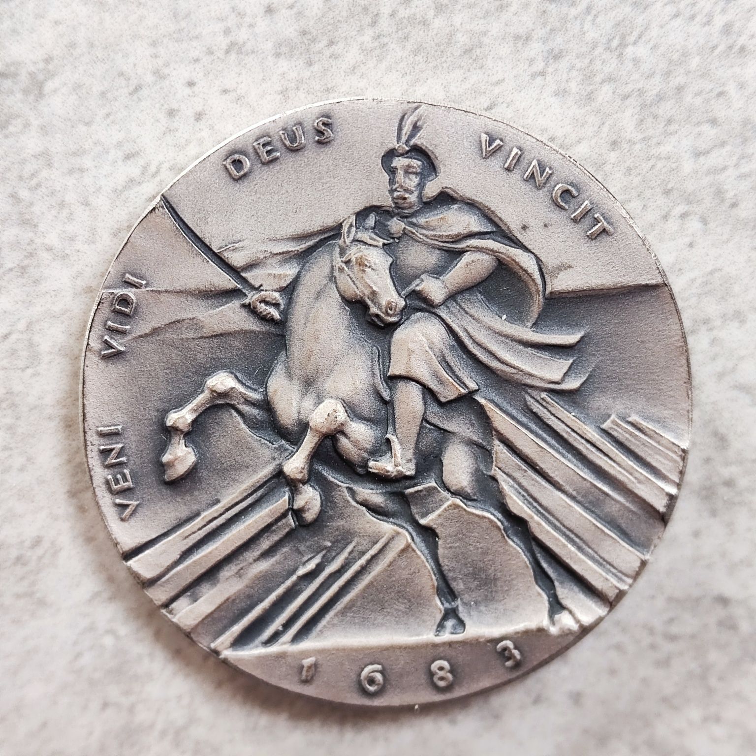 Srebrny medal 300-lecie Odsieczy Wiedeńskiej 1983