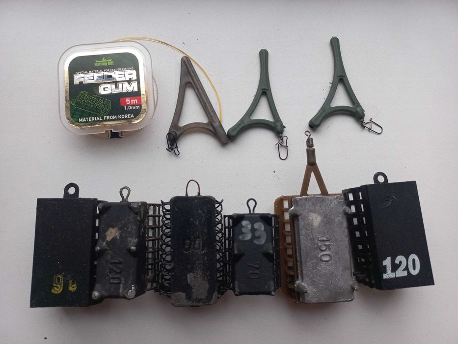 Набір - фідерні кормушки, відводи, фідергам