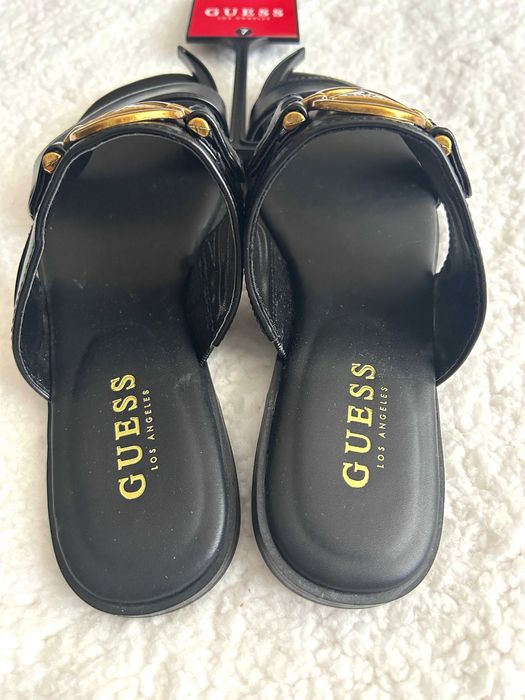 Guess klapki z logo roz 38