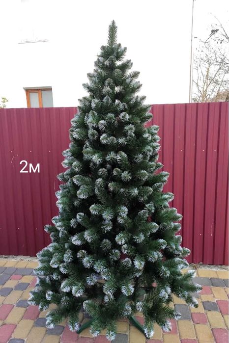 РОЗПРОДАЖ‼️ Штучна ялинка 1.0-2.5м засніжена зелена