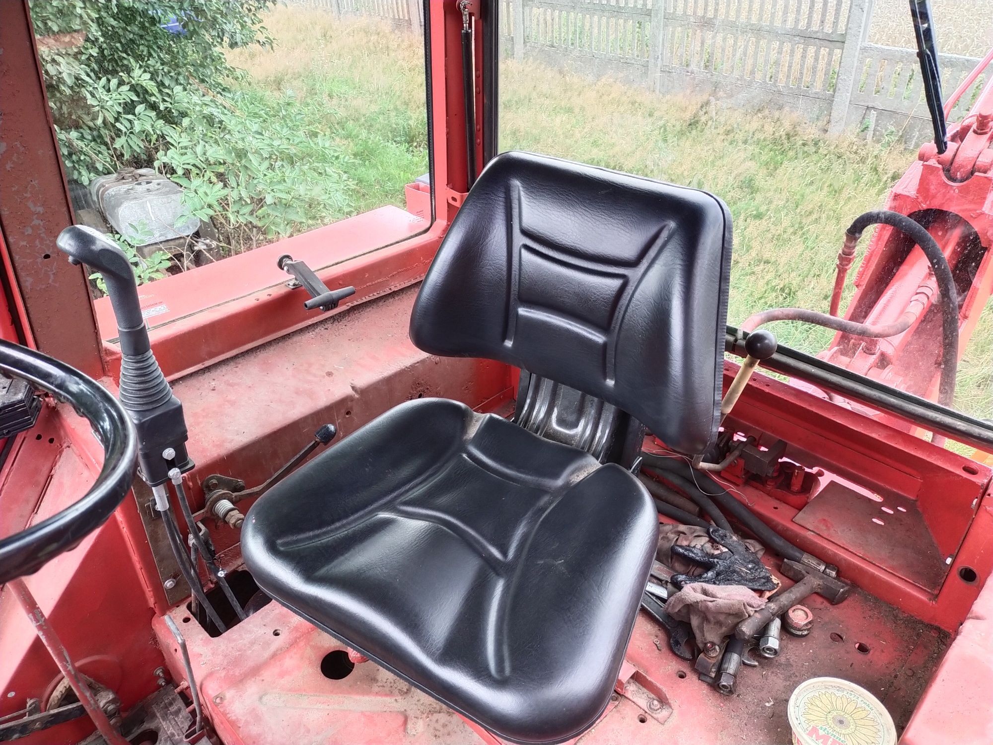 MTZ 82, 4x4 Belarus Pronar, koparko ładowarka, joystick, krokodyl,