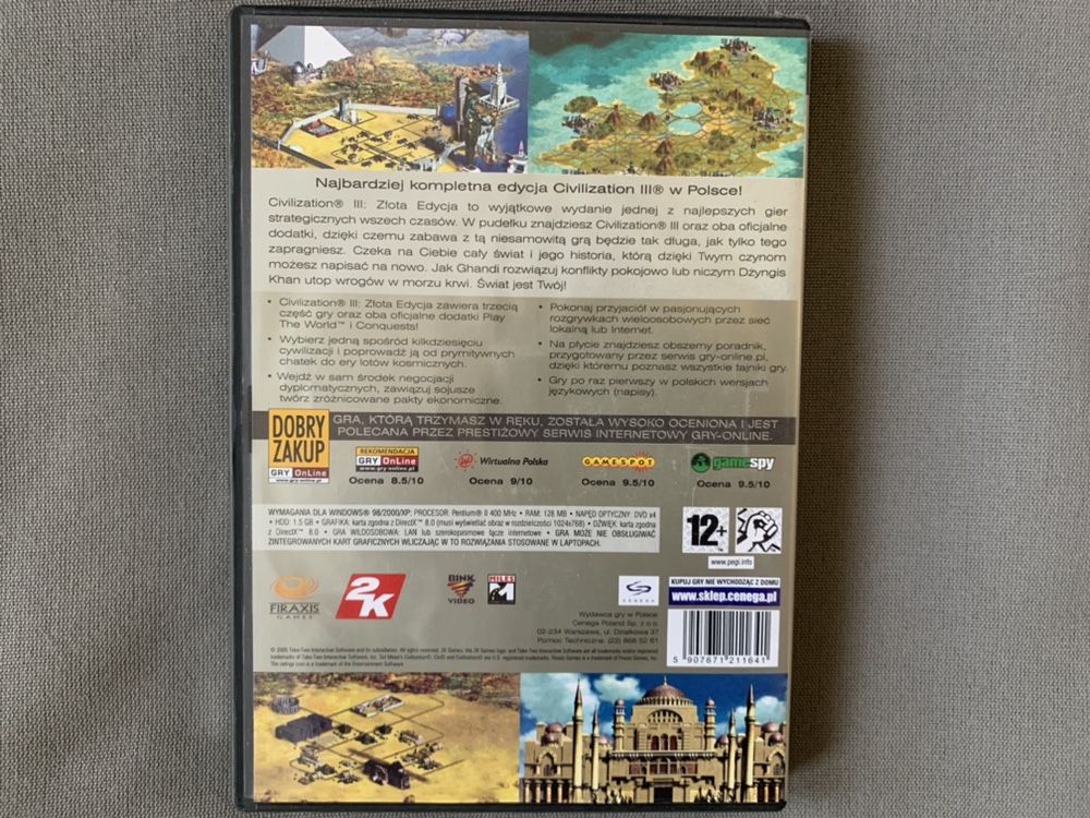 Sid Meiers Civilization III Złota Edycja