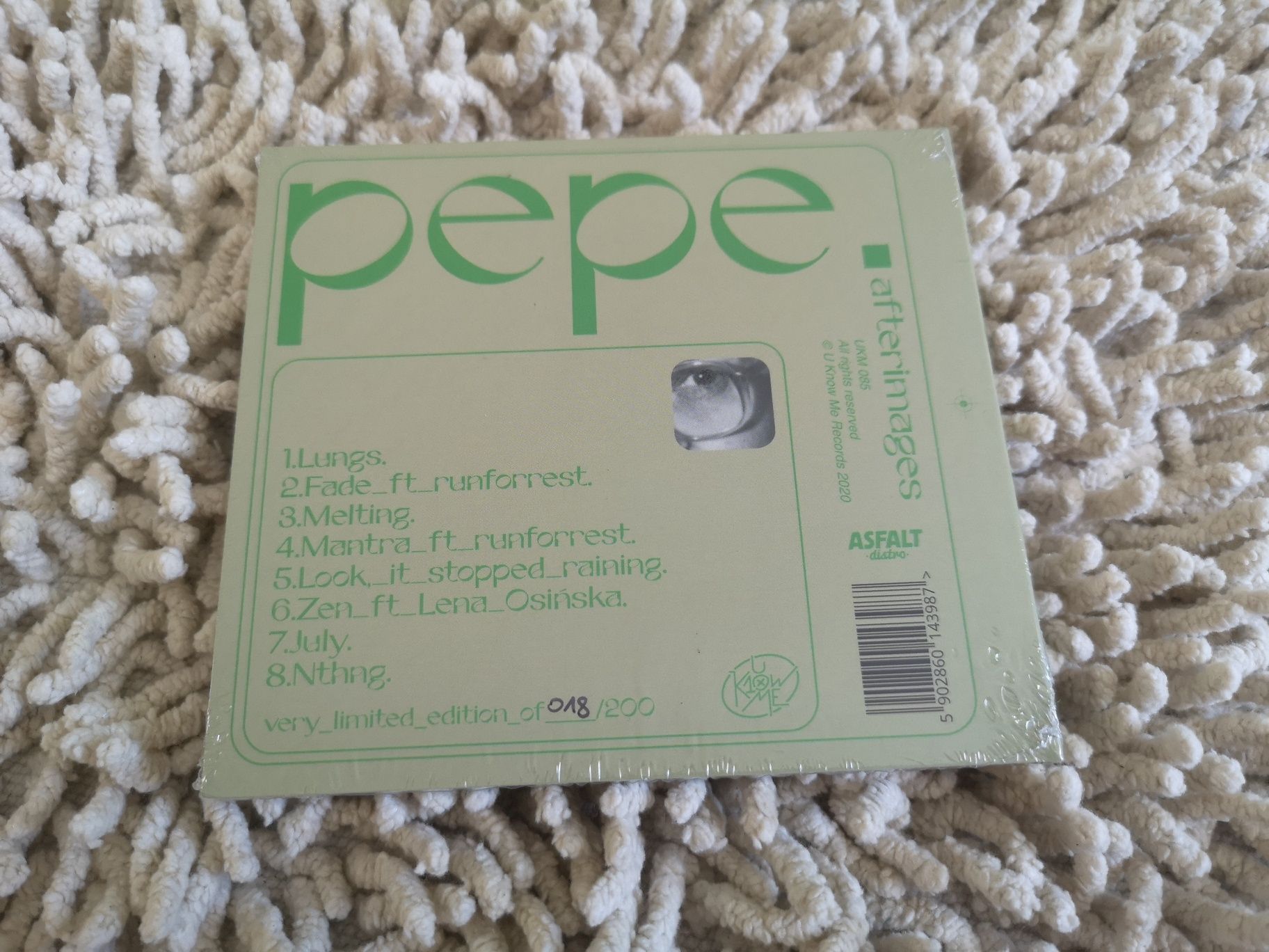 (CD) Pepe. - Afterimages | 1/200 LTD | Numerowana | NOWA W FOLII
