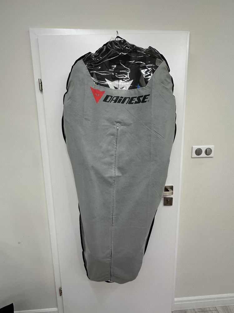 Dainese Avro D2 r. 46 Kombinezon dwuczęściowy czarny szary niebieski