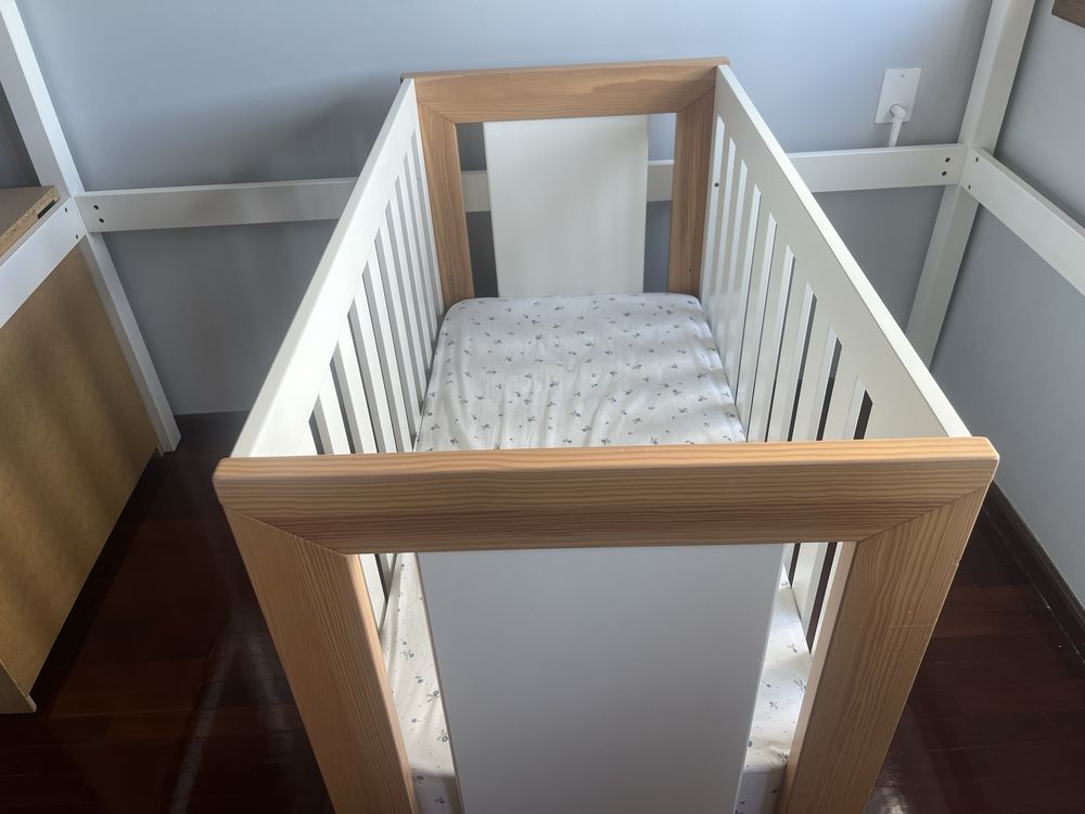 Berço Trama Advance, com colchão