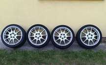 Alufelgi 5x108 et45 8Jx18 Ronal Speedline Corse Germany