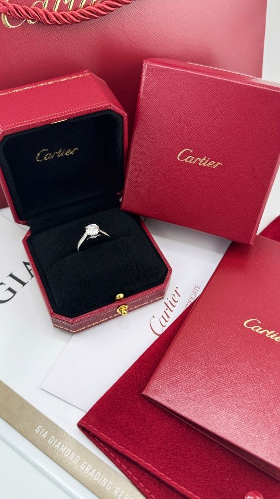 Кольцо в стиле Cartier центр 1,51 сt.