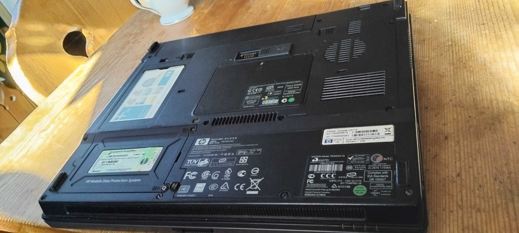 Laptop HP Compaq NX 6110