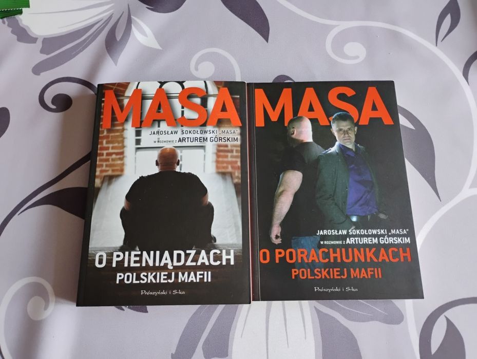 Dwie książki o mafii - Masa o pieniądzach/porachunkach polskiej mafii