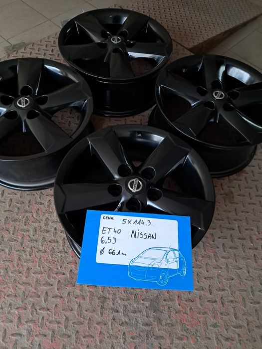 Alufelgi 16 Nissan Quashqai Juke Note 5x114.3