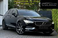 Volvo V90 Inscription/T5/254ps/FvVAT23%/Kamera/KeyLess/Hak/Bliss/Akt.Tempomat/