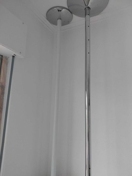 Varão de pole dance X-pole xpert powder coat white