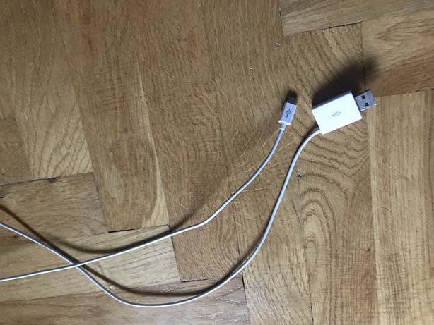 kabel micro USB - USB x 2