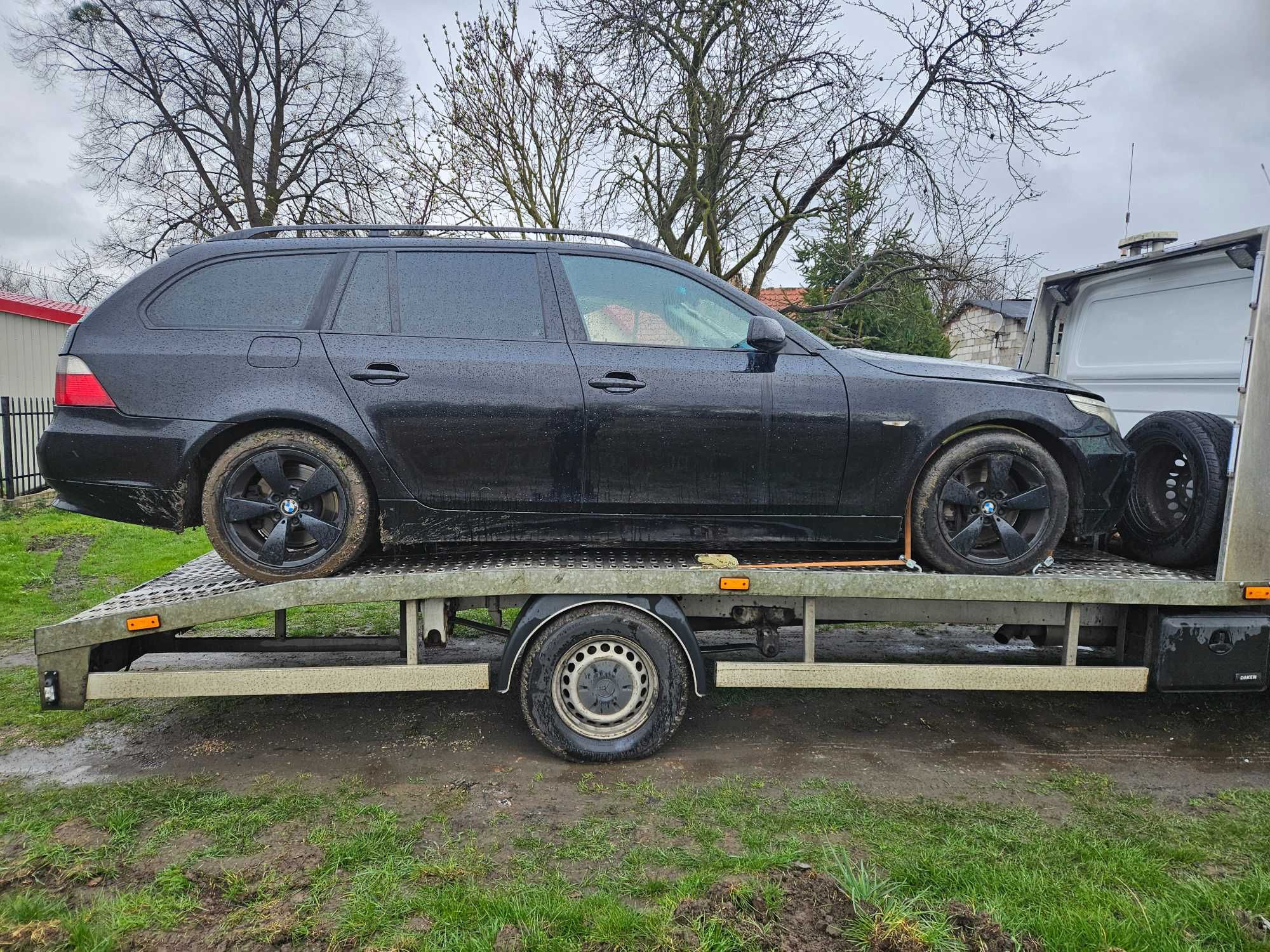 Bmw e61 535d bi turbo 272km Schwarz 2 EUROPA! CZĘŚCI