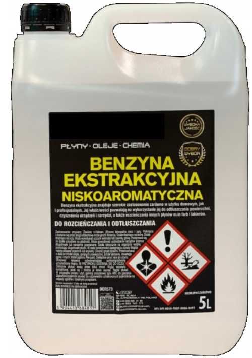 Benzyna Ekstrakcyjna 5l Najlepsza Jakość Radom WYSYŁKA free