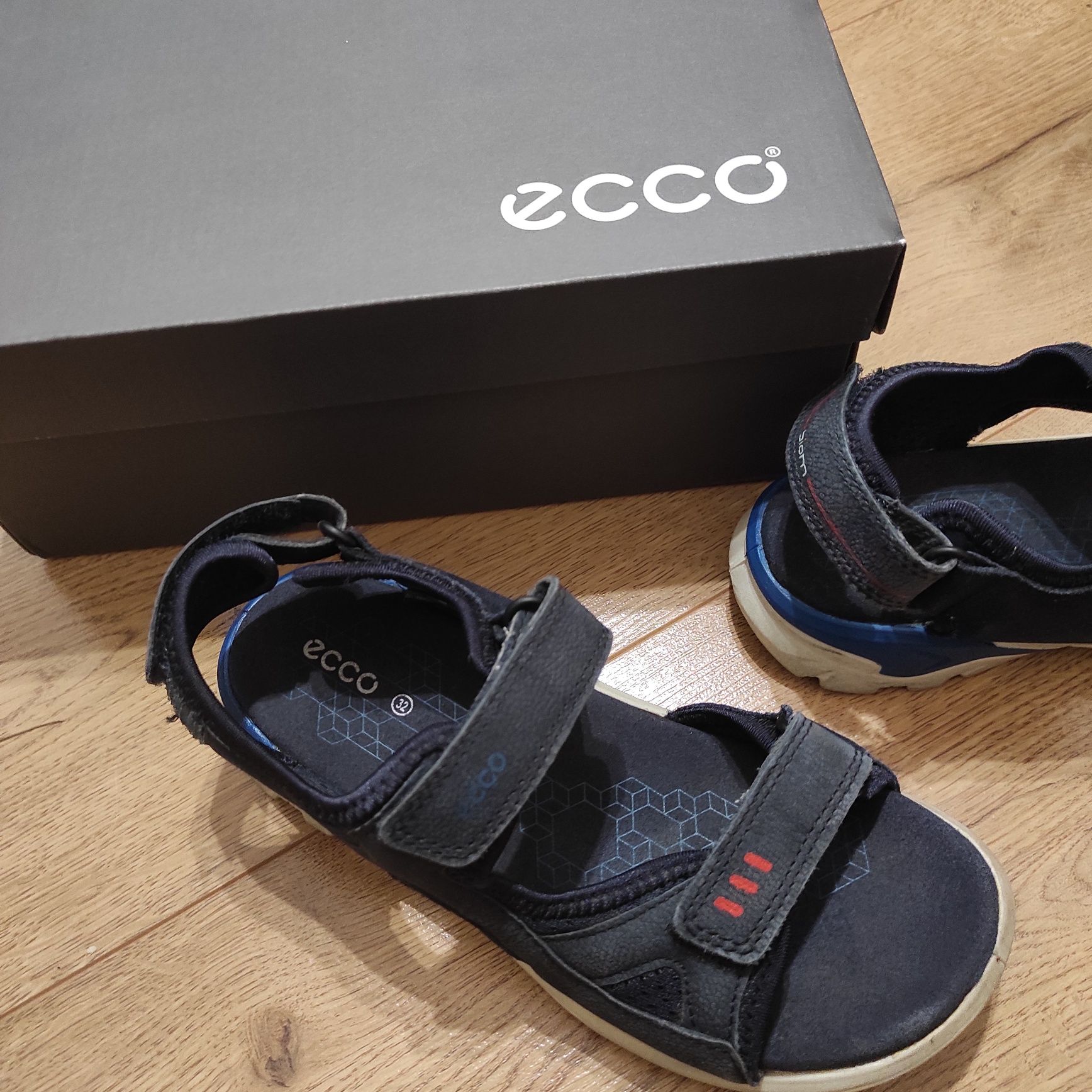 Босоніжки фірмові Ecco 32 р.20.5 см сандалі босоножки экко сандали