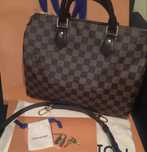 Louis Vuitton Speedy 30 orginalna z paskiem