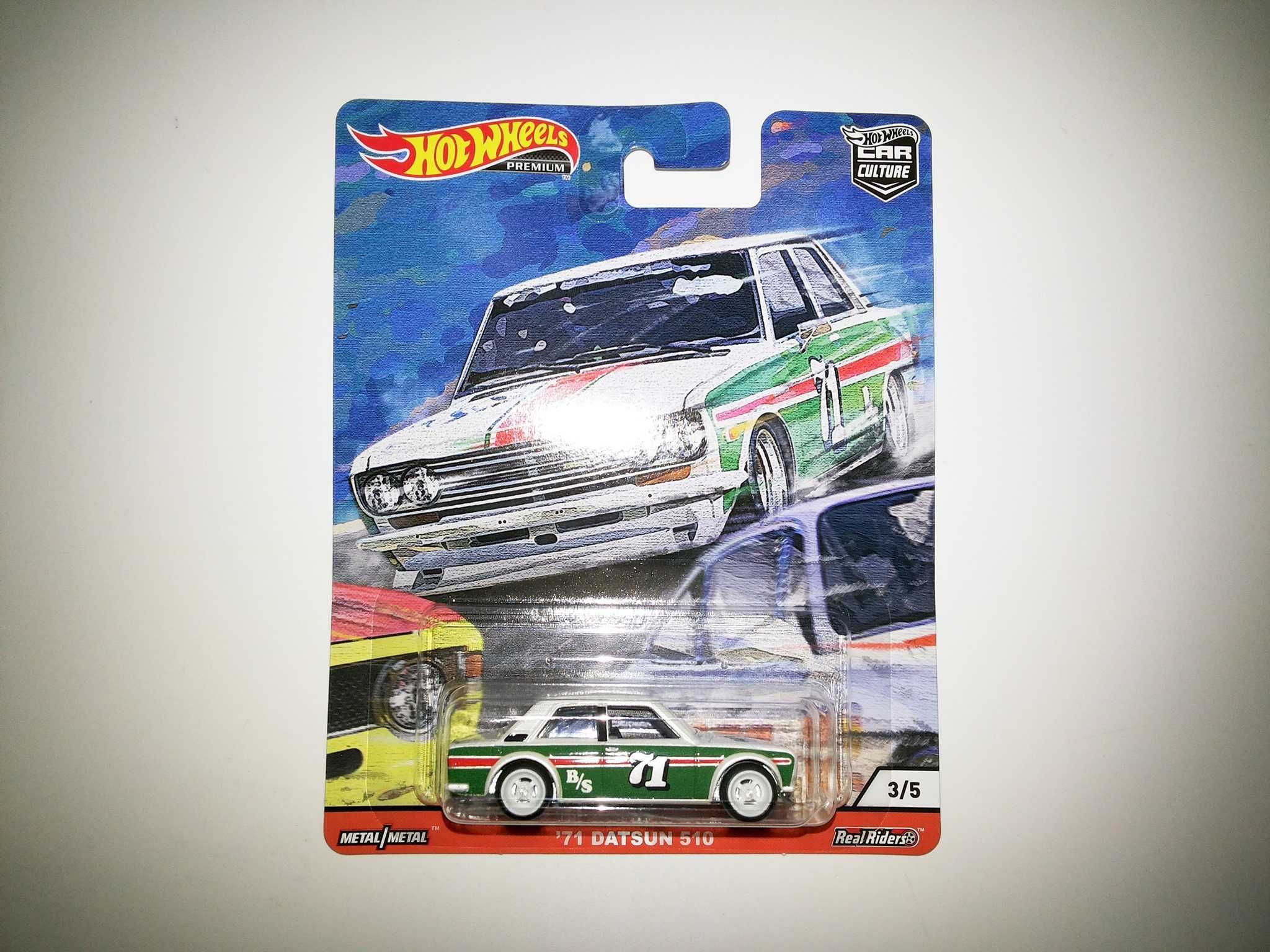 Hot Wheels Real Riders - Carros com Rodas de Borracha