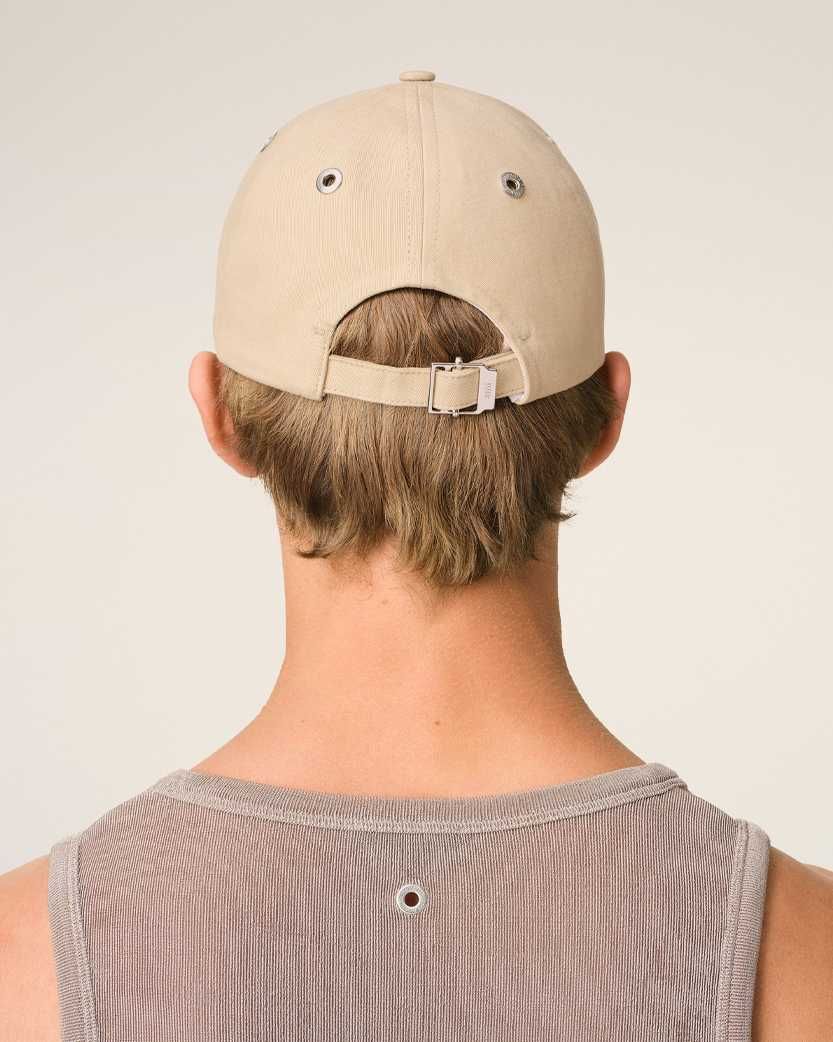 Кепка AMI Paris ADC Cap Beige