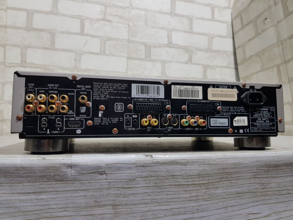 High End Програвач DVD/CD PIONEER DV-868, High End, HDMI. б/у з Німечч