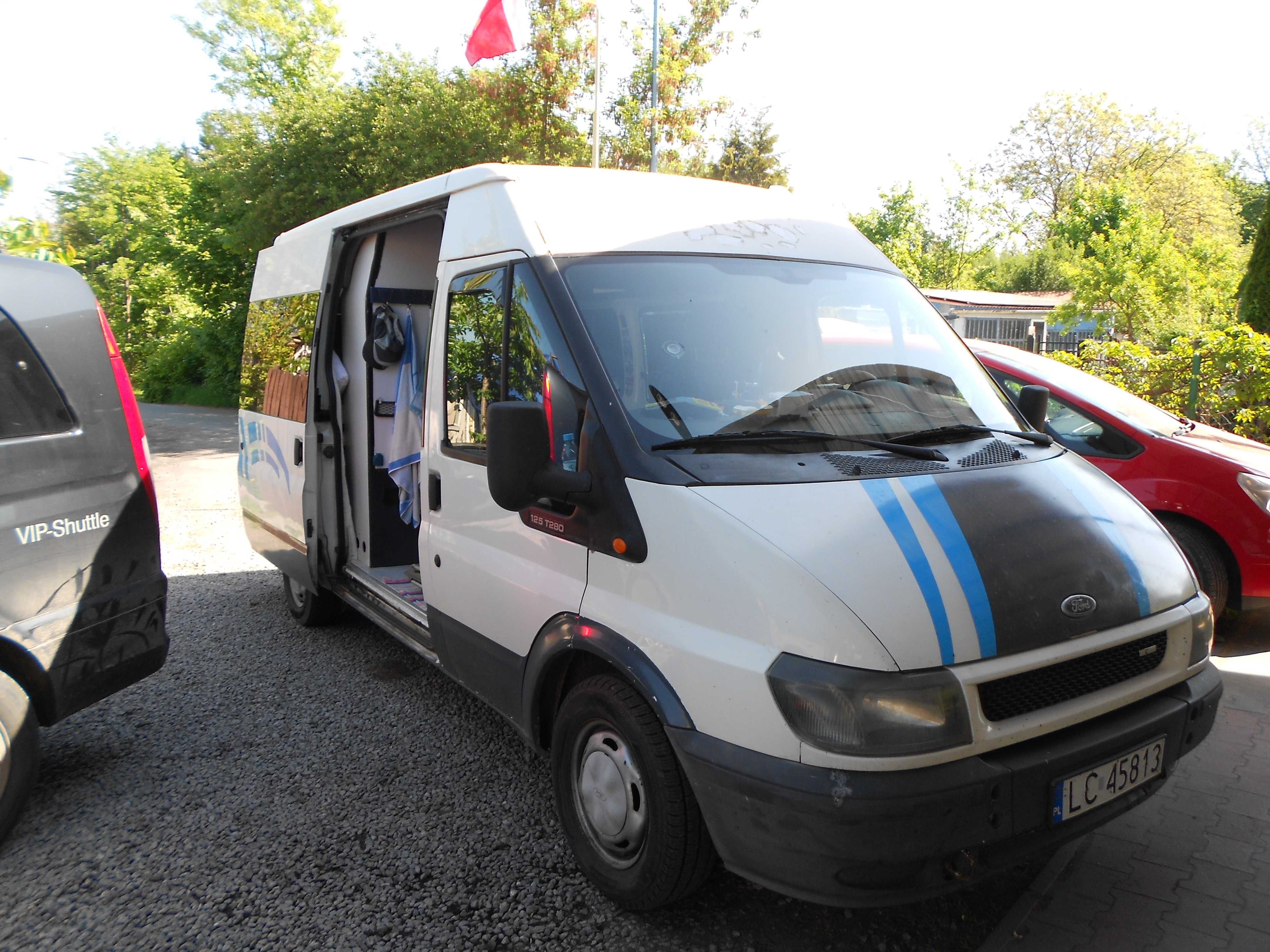 Ford Transit 2005r. 9 os. Kamper