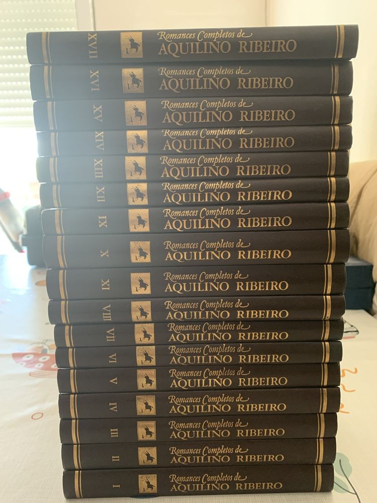 Livros “romances completos de Aquilino Ribeiro” 17 volumes