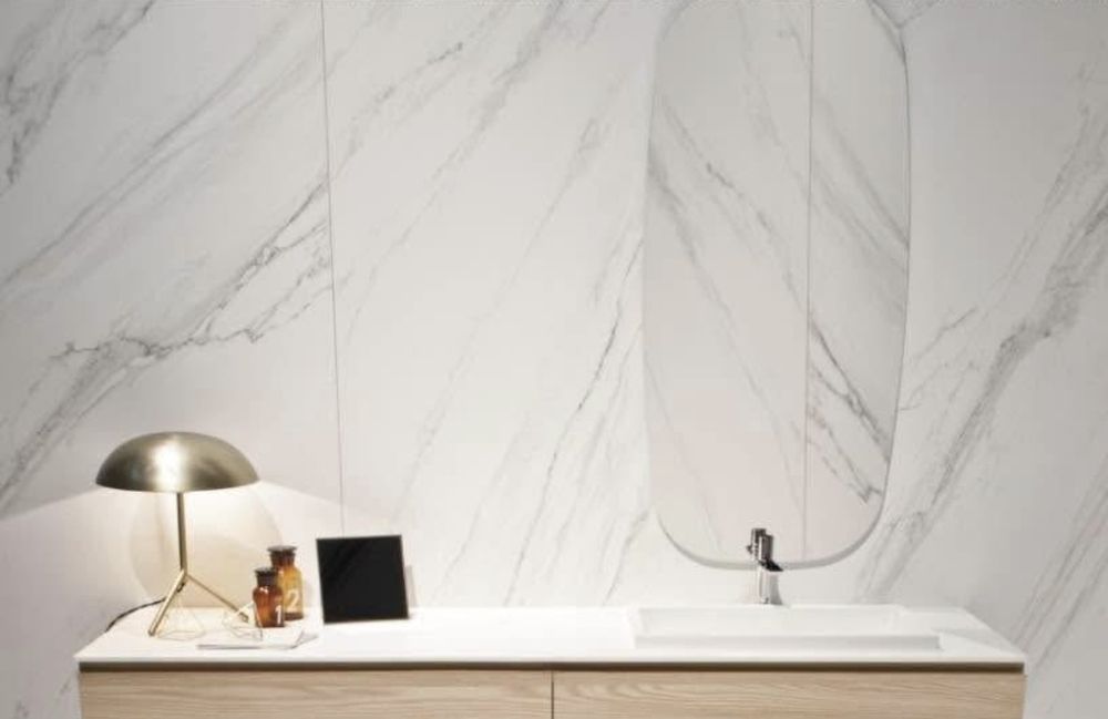 Spiek Kwarcowy Inalco Touche Super Blanco Gris 6mm.Wymiary  320x150