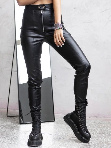 Стильні шкіряні штани / лосини  (якість шкіри Zara)