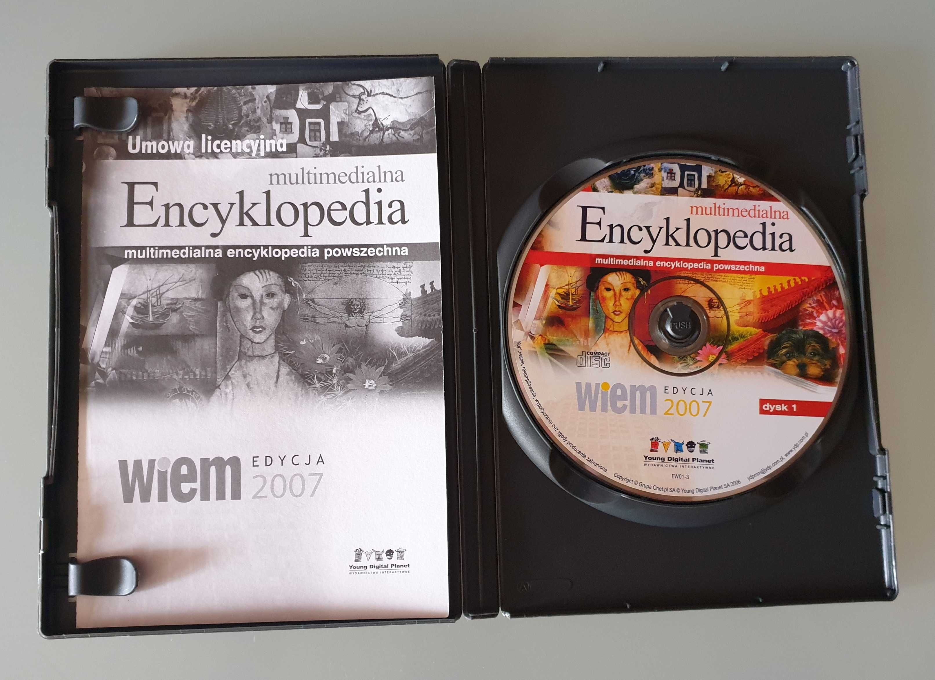 Płyta CD / Multimedialna Encyklopedia Powszechna Wiem 2007