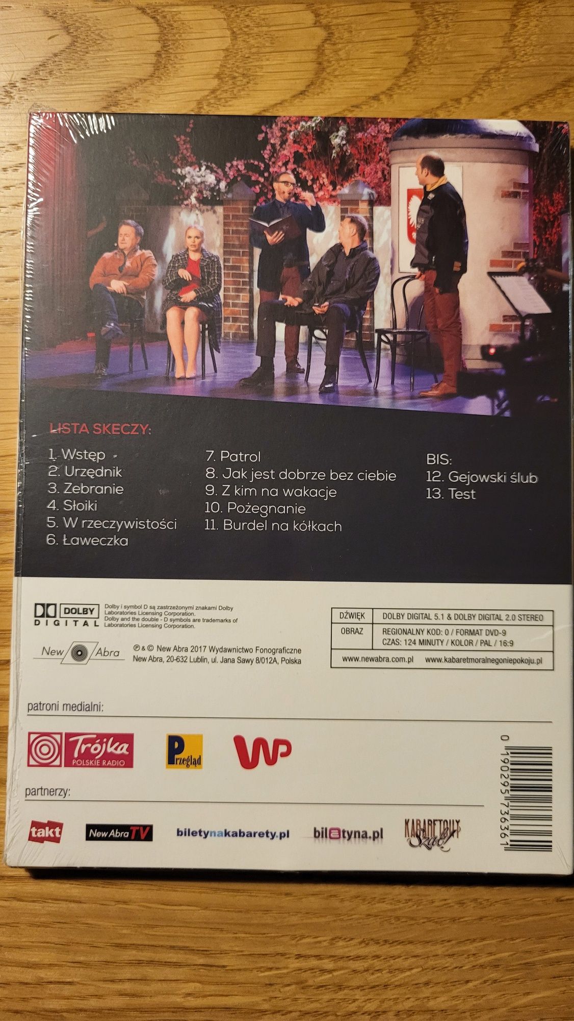 Płyta DVD skecze Kabaret Moralnego Niepokoju nowa