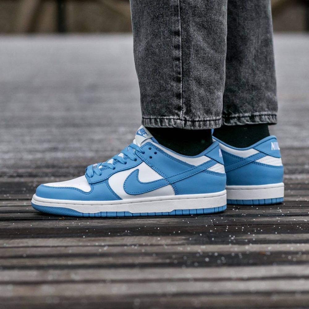 Кроссовки Nike SB Dunk White\Blue