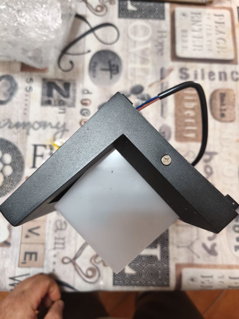 Luz de wall de exterior a prova de água em metal